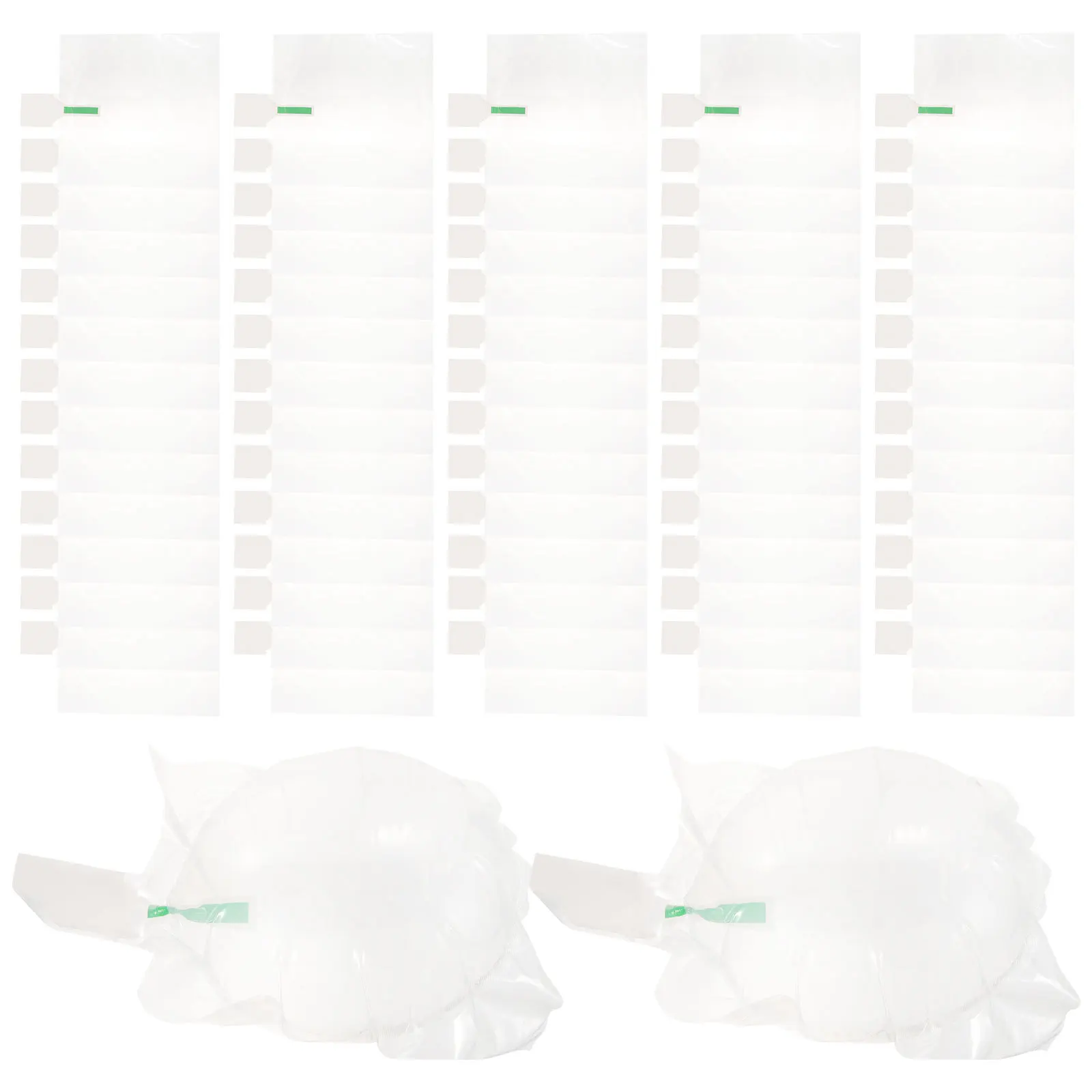 100Pcs Air Packing Bag Inflatable Hat Support for Daily Use Portable Cap Shaper Multi-Use Packing Accessory Lightweight