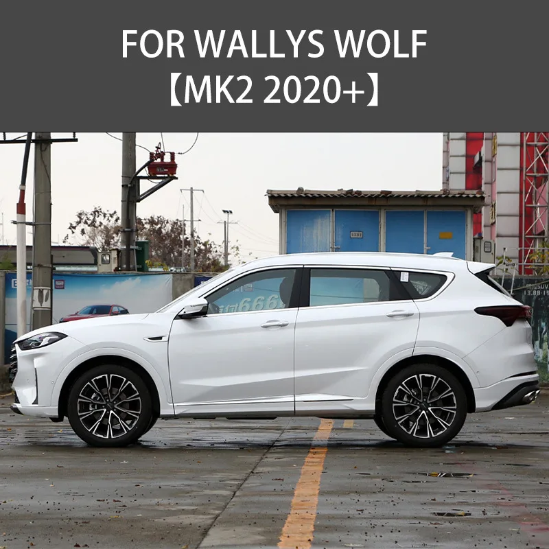 For Wallys Wolf 2020+ Car Window Visor Awning Shelters Windshield Side Window Rain Sun Shade Auto Accessories