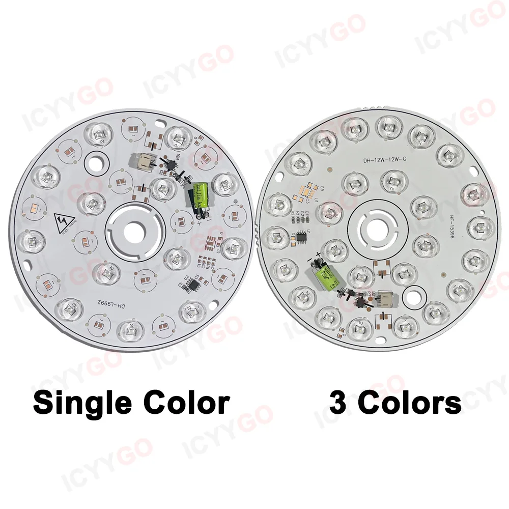 LED Bulb Chip 6W 12W 18W AC 220V 240V Smart IC No Driver Required DIY Natural White Suitable For LED Downlights LED Spotlights
