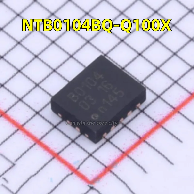 

5-100 PCS/LOT NTB0104BQ-Q100X NTB0104 screen screen B0104 DHVQFN-14 converter/level shifter