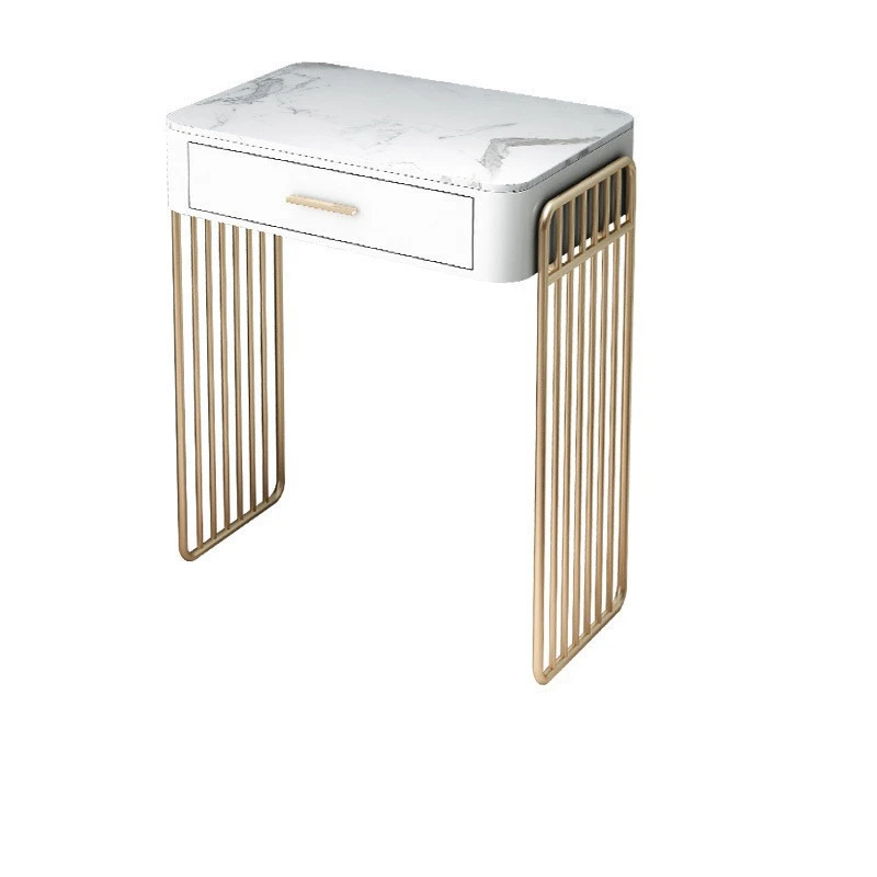 Dresser modern simple small apartment dressing table bedroom small mini rock slab Internet celebrity
