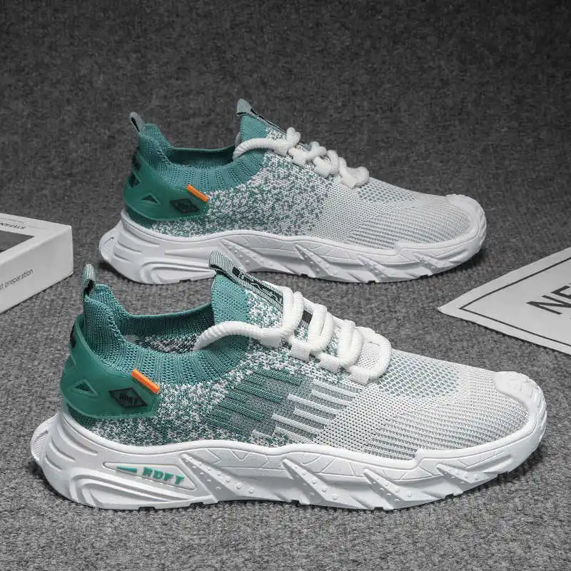 

Кроссовки на толстой подошве с отверстиями, мужская повседневная обувь, тканая мужская спортивная обувь Boty Damske, уличная мужская спортивная обувь, стильная глобальные бренды