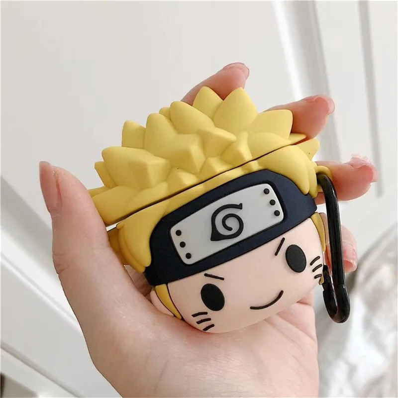 Japanese anime NARUTO Kakashi Naruto kawaii airpods Earphone cover gift