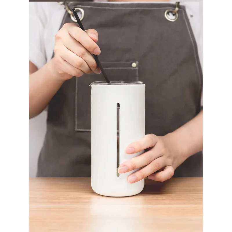 

Premium French Press Coffee Maker 450ml/15oz -Manual Coffee Tea Press For Home/Office/Camping Easy Clean,Durable Brewing Utensil