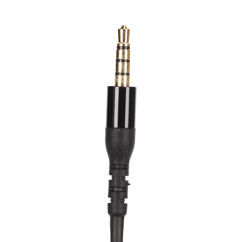 Black Headphone Sound Cable 1.5m/4.9ft Length Headphones Cord for SteelSeries Arctis 3 Arctis 5 Arctis 7 Arctis Pro Arctis Prime