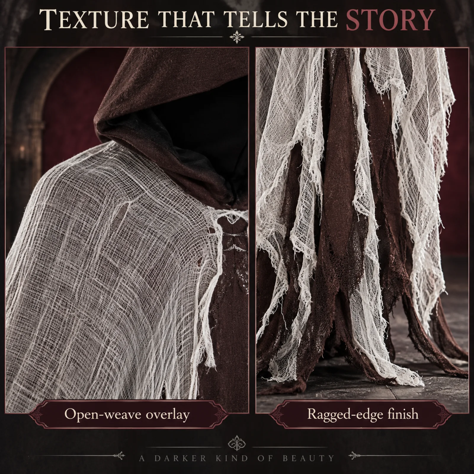 Halloween Hooded Cloak Cape Di - Bathrobe review and price