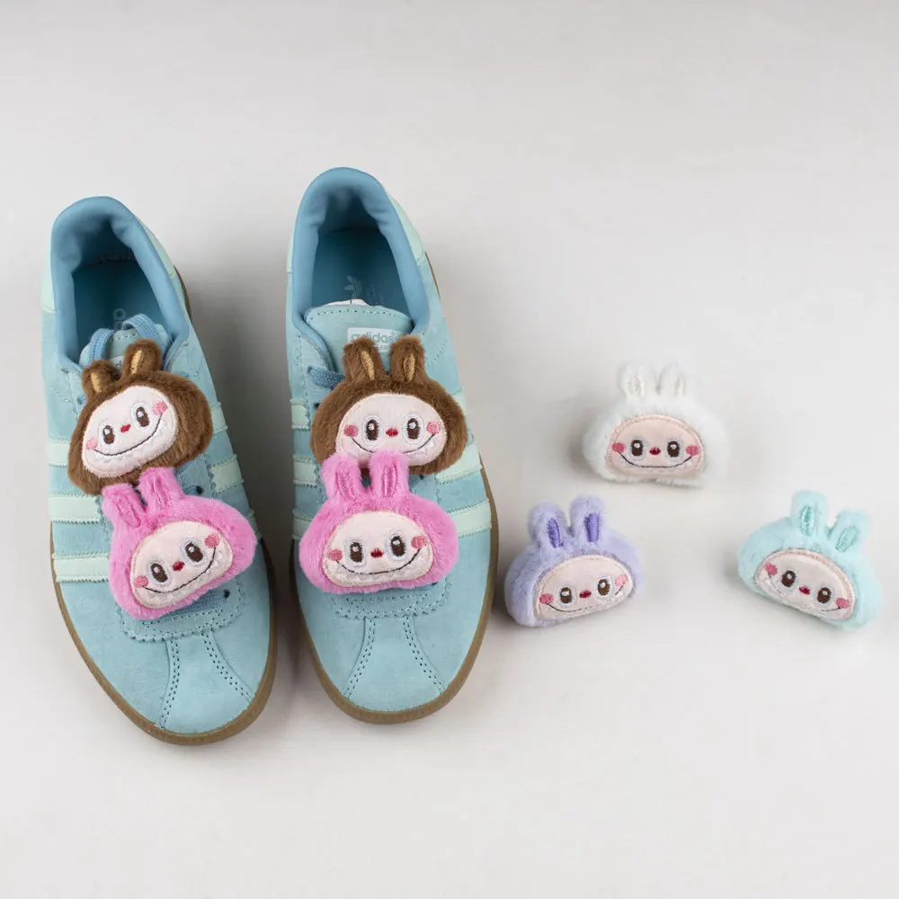 

Labubu cute cartoon diy accessories sneakers canvas shoes removable buckle shoes flower shoes jewelry accessories