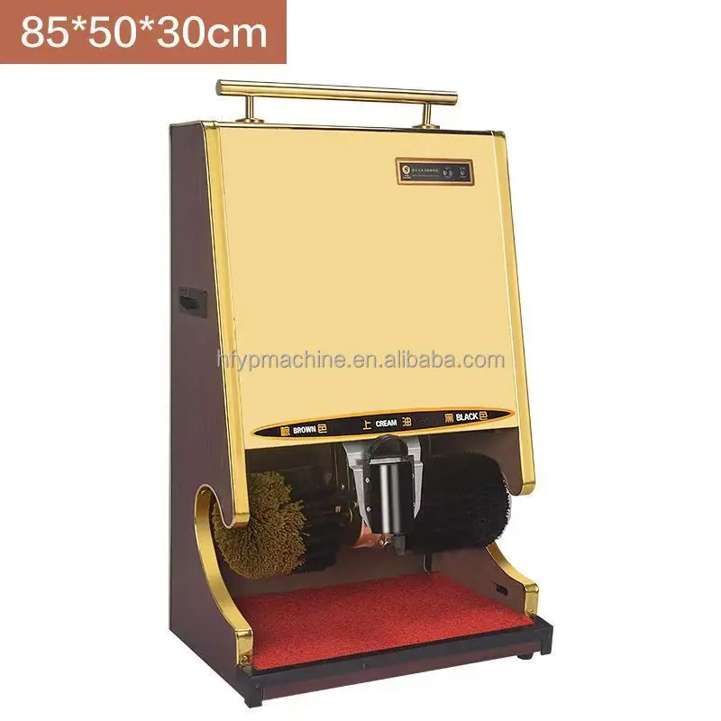 Auto Electric Shoe Shine Cleaning Machine With Brush Home Shoe Shine Machine Commercial Hotel Office Leather Shoe Polisher