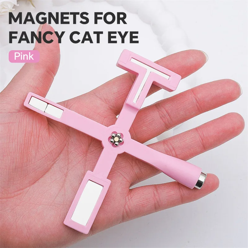 Palo magnético 3D para decoración de uñas, esmalte de Gel UV multifuncional súper fuerte, efecto de brillo de luz de nieve, herramientas de diseño de manicura