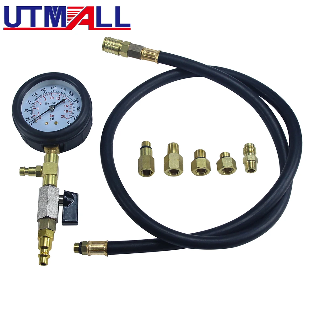 Automotive Air Shock Absorber Test Tool Air Suspension Leakage Tester Car Air Shock Absorber Pressure Leak Inspection Gauge