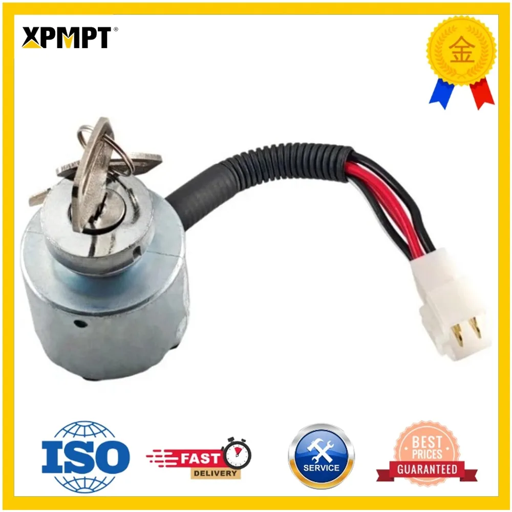 Ignition Switch For Kubota ZD18F ZD21F ZD25F ZD28 ZD28F Zero Turn - 66101-55203