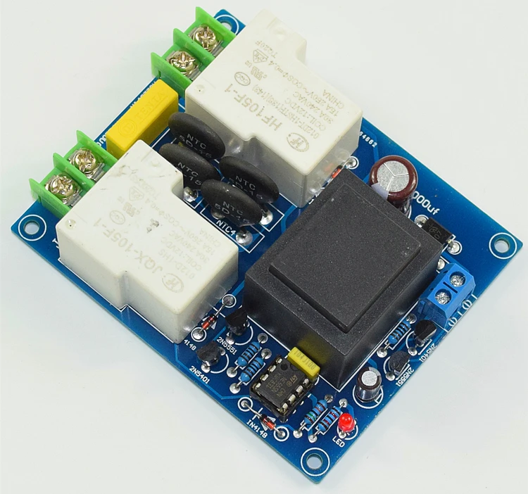 New version of Class A power soft start protection board (connected to self-locking switch)