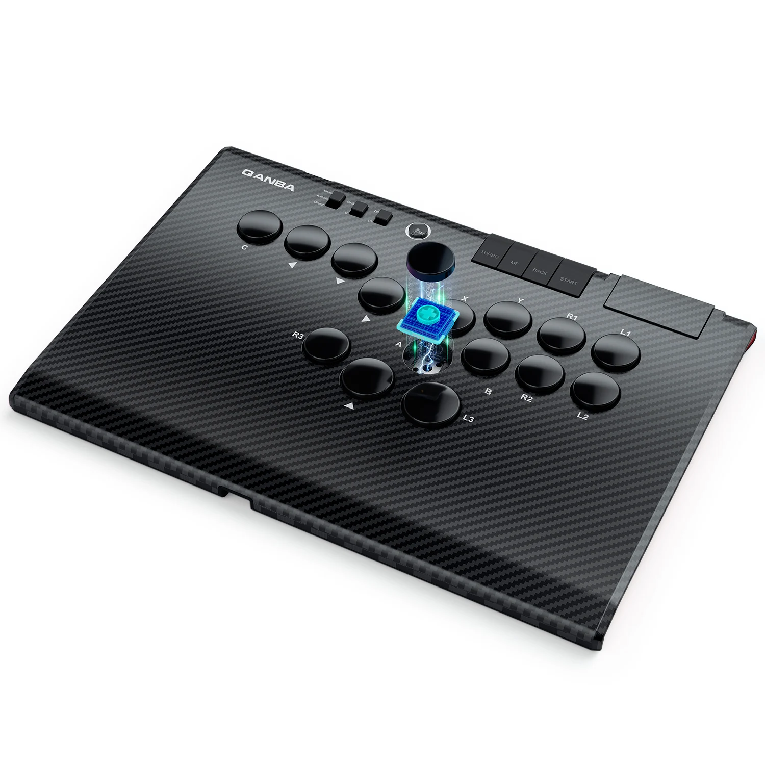 Qanba Ruby Leverless Arcade Super Wireless Arcade Controller 2.4G