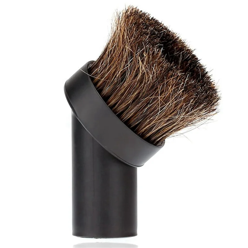

A29R 32Mm Dusting Brush Dust Tool Attachment For Vacuum Cleaner Round Horse Hair With Vacuum Cleaner Adapters Vacuum Cleaner Con