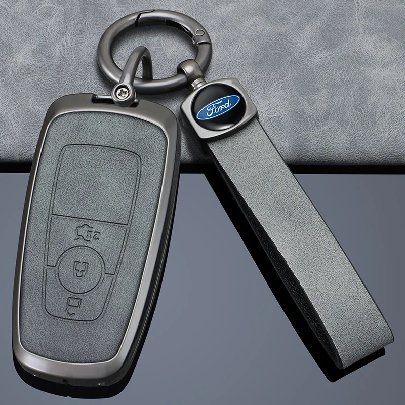 Car Remote Smart Key Case Cover For Ford Raptor F150 Remote Control Protector For Ford F-150 RAPTOR Zinc Alloy Auto Accessory