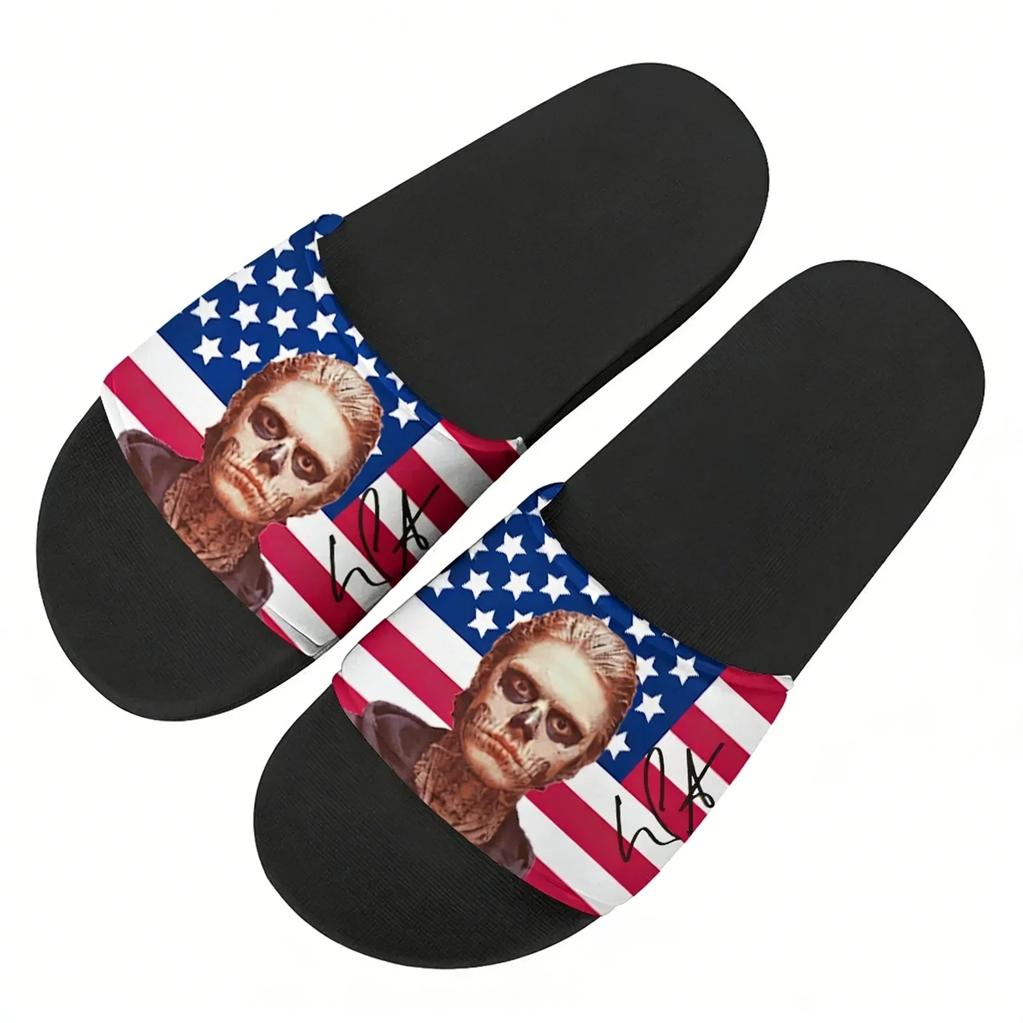 Evan Peters Actor Slippers Home Water Shoes Mens Womens Teenagers Outdoor Beach Pool Sandals Custom Summer Slipper
