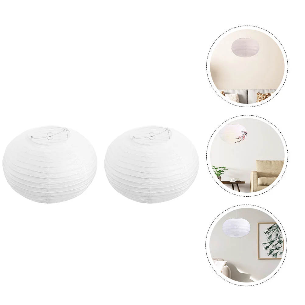 

White Oval Round Lampshade E14 Rice Paper Pendant Lamp Shade Diy Chinese Japanese Hanging Chandelier Cover