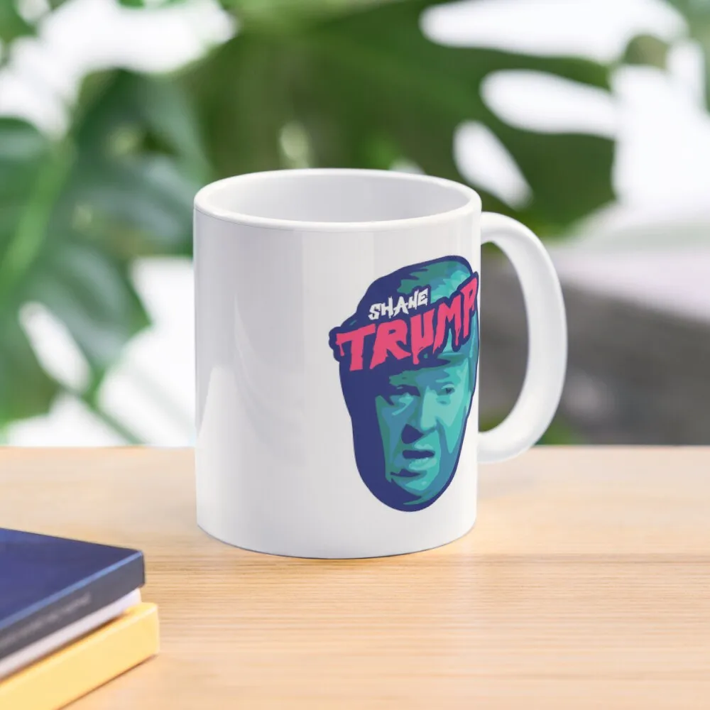 Shane Gillis Trump Comedian Classic  Mug Tea Cup Gifts Design Photo Simple Drinkware Coffee Image Printed Handle Round Picture