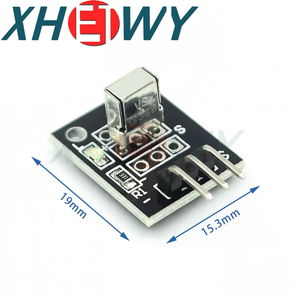 ชุดรีโมทคอนโทรลไร้สาย HX1838รีโมทคอนโทรลหุ่นยนต์โมดูลควบคุมระยะไกล (รีโมตคอนโทรล + บอร์ดรับสัญญาณ)