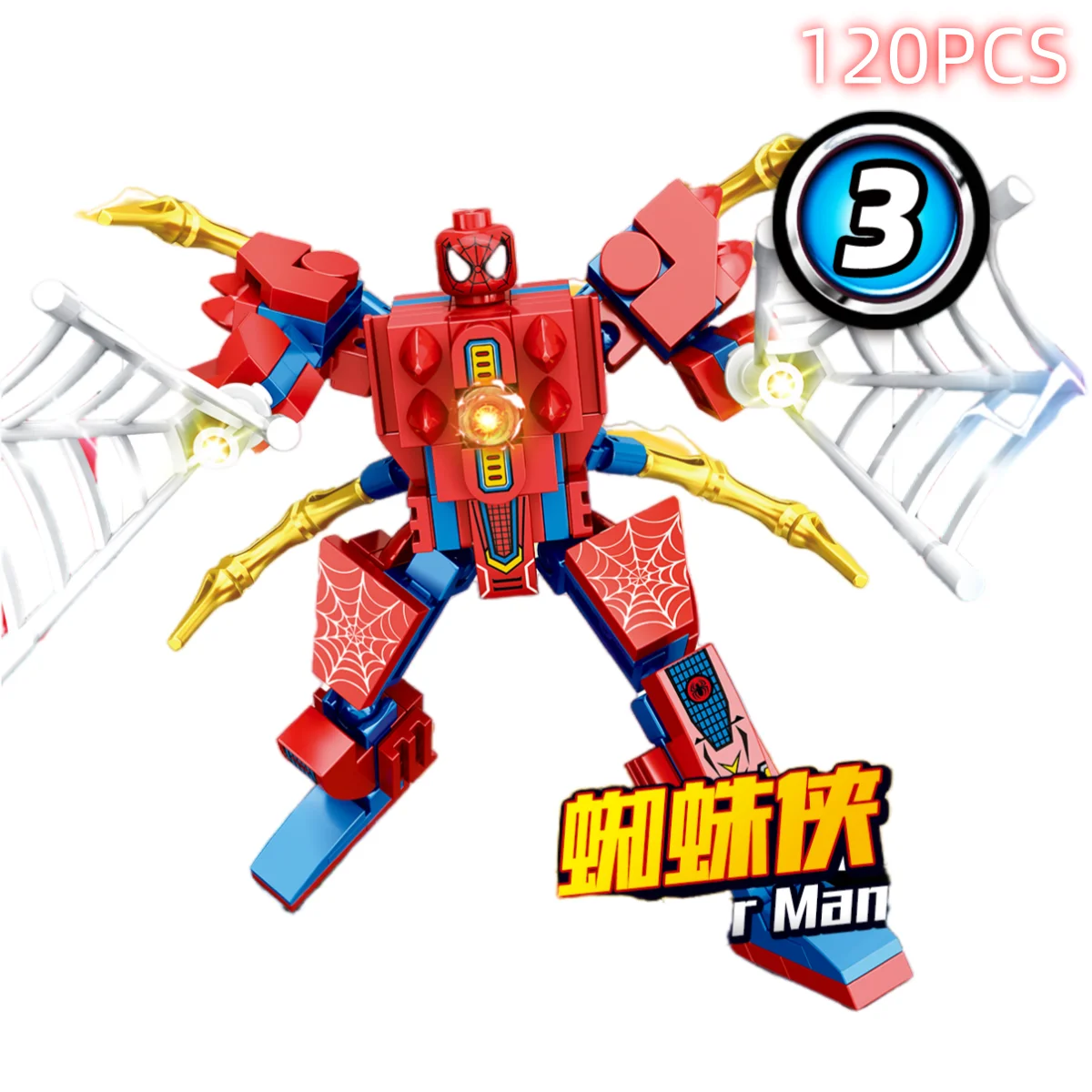 Building Blocks Model Disney Figures Compatible Spiderman Iron Man Venom Captain Hawk Deadpool Technic Armor City Gift Toys