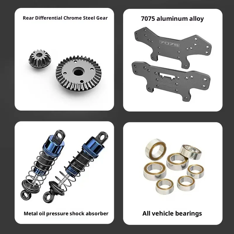 メイジアシン MJX 10303 1/10 ブラシレスシミュレーションRC高速ドリフトラリーカーオフロードリモートコントロールフラットスポーツ車両モデル