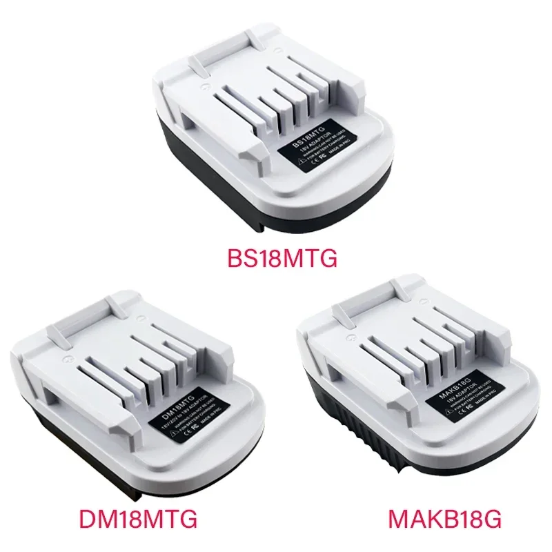 Battery Adaptor for Makita/Devault/Bosch/Milwaukee 18V Lithium-Ion Batteries for Makita G-Series Batteries BL1811G, BL1815G