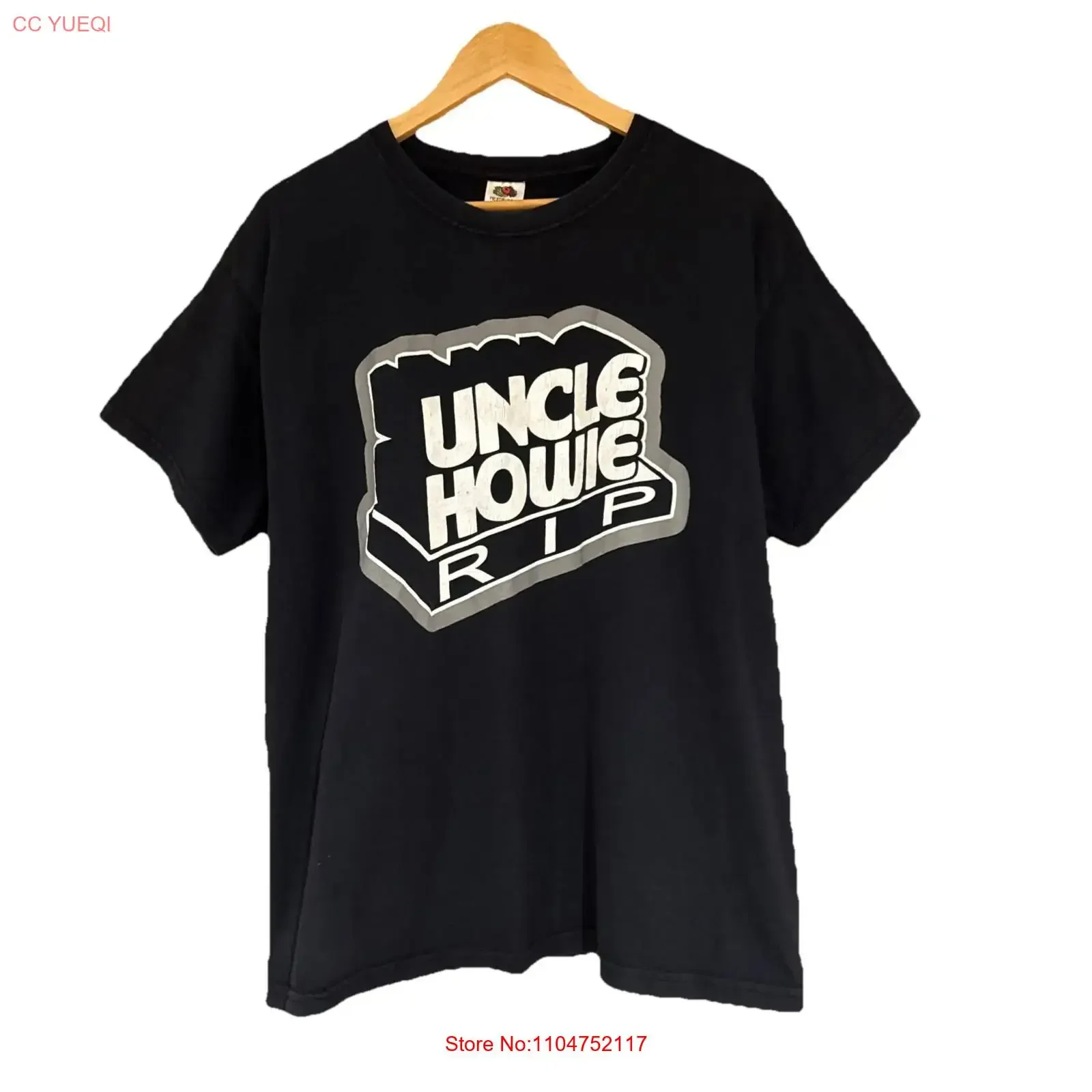 Uncle Howie Records T-Shirt Vintage Y2K Necro ILL BILL NONPHIXION Größe XL Vintage Washed Top für den Alltag, dehnbar