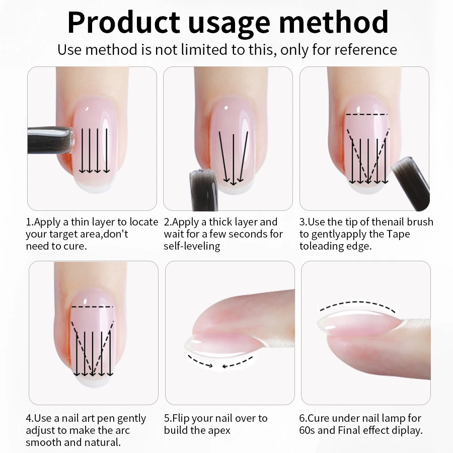 RSNAIL 15 جرام واضح بناء قاعدة هلام منشئ جيل للأظافر البولندية تقوية قاعدة معطف نقع قبالة الأشعة فوق البنفسجية LED هلام التجفيف السريع تمديد هلام