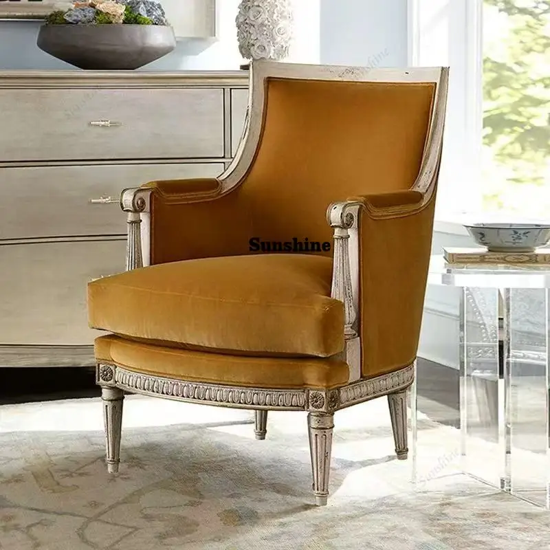 

Italian Beige Living Room Chairs Adult High Back Cozy Ergonomic Lazy Sofa Chair Design Nordic Single Sandalye Furniture Home