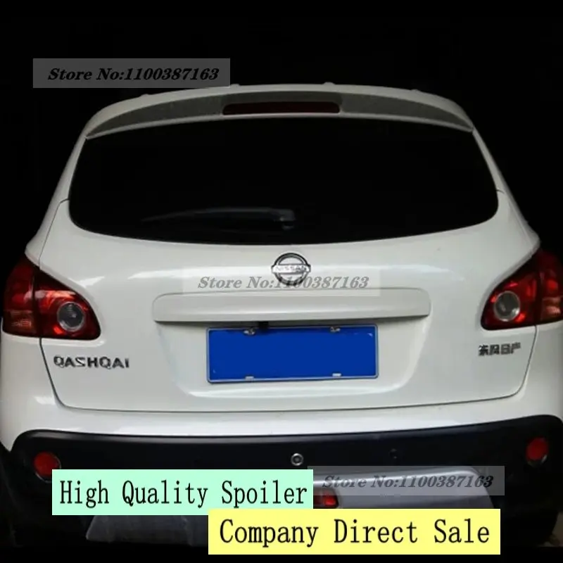 

Спойлер для Nissan Qashqai J10 2006-2015, высококачественный материал ABS, аксессуары для крыла заднего багажника автомобиля, комплект кузова