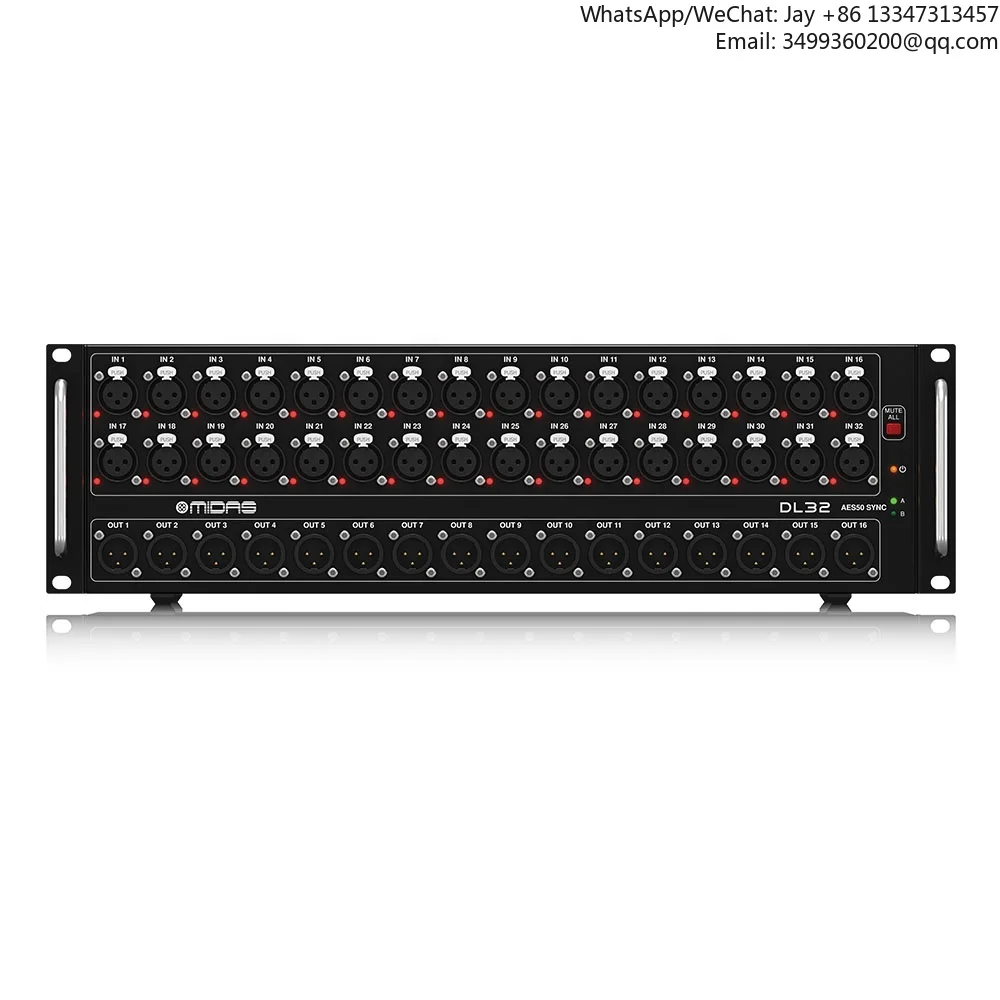 

DL32 Stage Box 32 входа для цифрового микшера серии M32 Studio Pa System Музыкальное оборудование