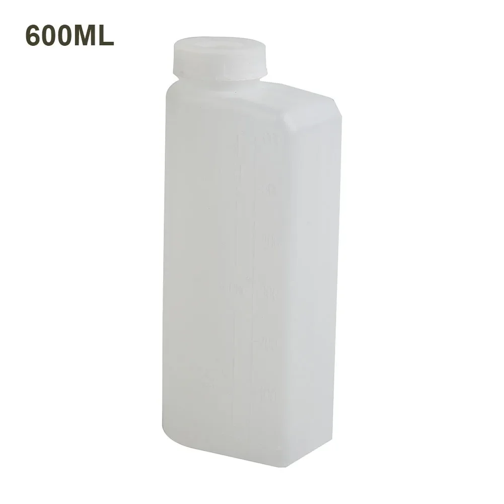 2-Stroke Oil Petrol Fuel Mixing Bottle Container 600ML For Chainsaw 20:1 25:1 Single Hole Proportioning Kettle Garden Accessory