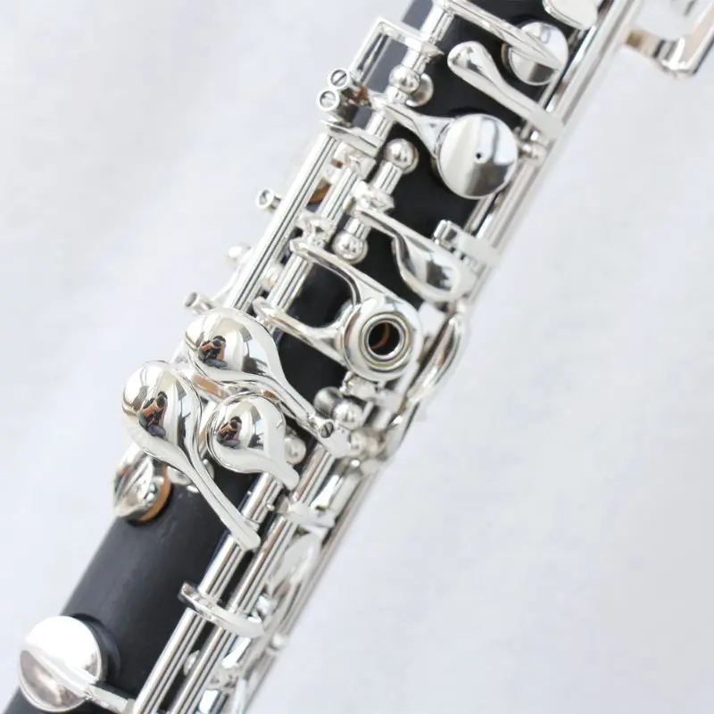 Composite Wood Silver Plated Keys Oboe C Tone Semi-automatic Cheap Oboes With Reeds