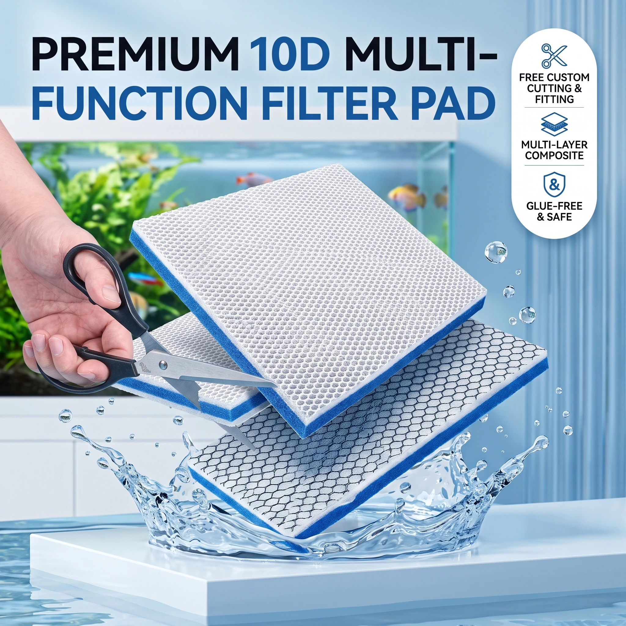 Coussin filtrant pour aquarium - Fish Co Aquarium avis et prix