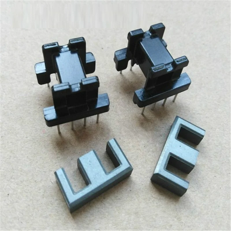 high frequency transformer EF16 ferrite  core  and bobbin DIP4+4 pins  20set/lot free shipping