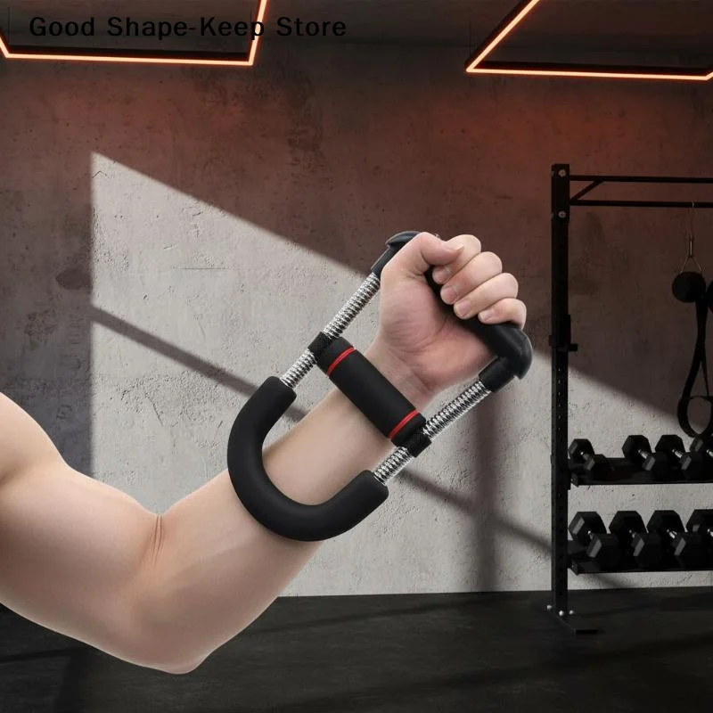 dailyAdjustable Hand Strength Trainer Electroplated Non-Slip High Intensity Wrist Gripper for Home Workout Fitness Use