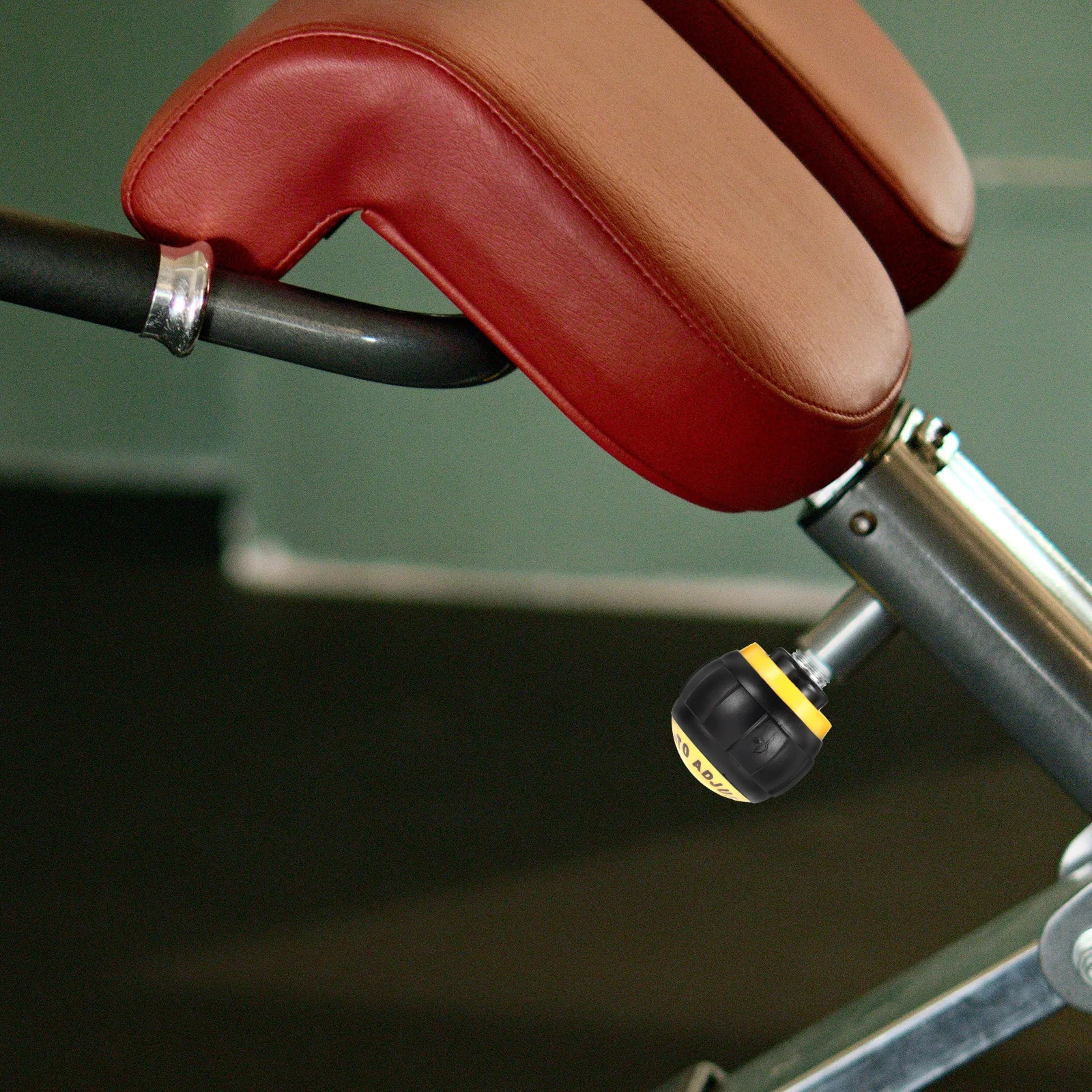 Spherical Rotating Pin Knob Black Gymnastics Bar Replacement Parts Fitness Equipment Exercise Bike Parts Replacement