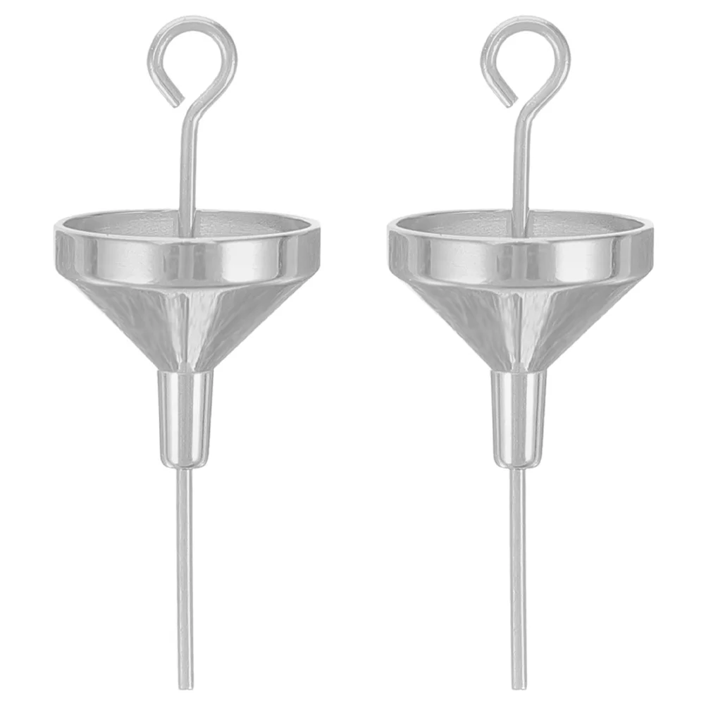 

1Set Tiny Stainless Steel Funnel for Perfume Refill Mini Funnel Set Portable Liquid Transfer Tool for Essential Oils and