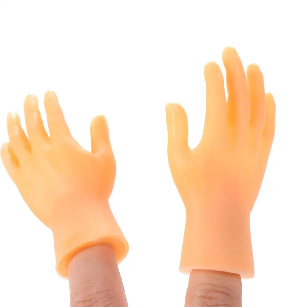 Nieuwigheid Speelgoed Volwassen Kind Halloween Kleine Hand Party Kat Huisdier Vinger Speelgoed Hand Palm Vingerpoppetjes Kleine Vinger Handen