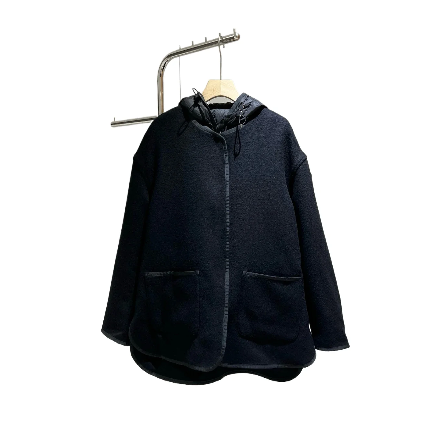 

2025 New Women's Three-in-one Cashmere Mid-long Down Jacket Cashmere Coat Jacket Coat