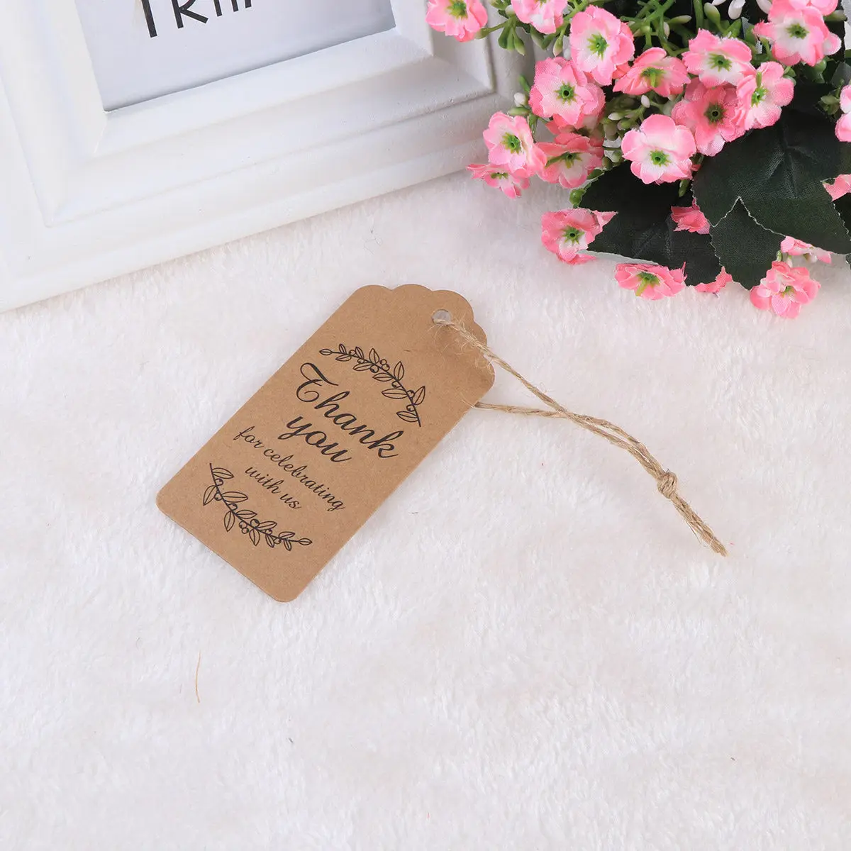 101Pcs Blank Paper For Clothing Tags Packaging Design Kraft Premium Thick Gift Bags Candy