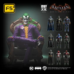 New F5 Circular Culture Batman (Crazy Edition): Arkham Knight's Fatal Strike Red Hood Assembled Mobile Model Toy Collection