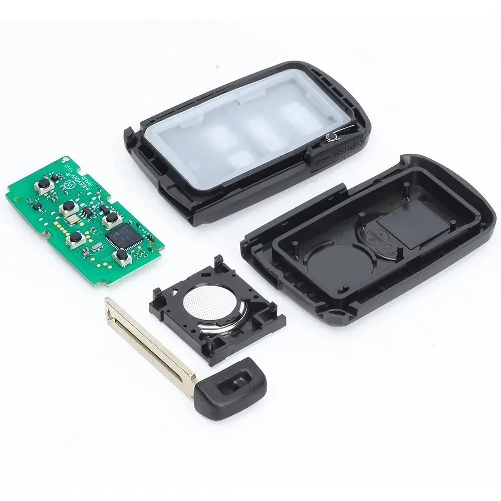 KEYECU 4 Buttons for Toyota Sienta Alphard Voxy Noah Esquire Harrier Vellfire Auto Smart Remote Key Fob 231451-0120 281451-2150