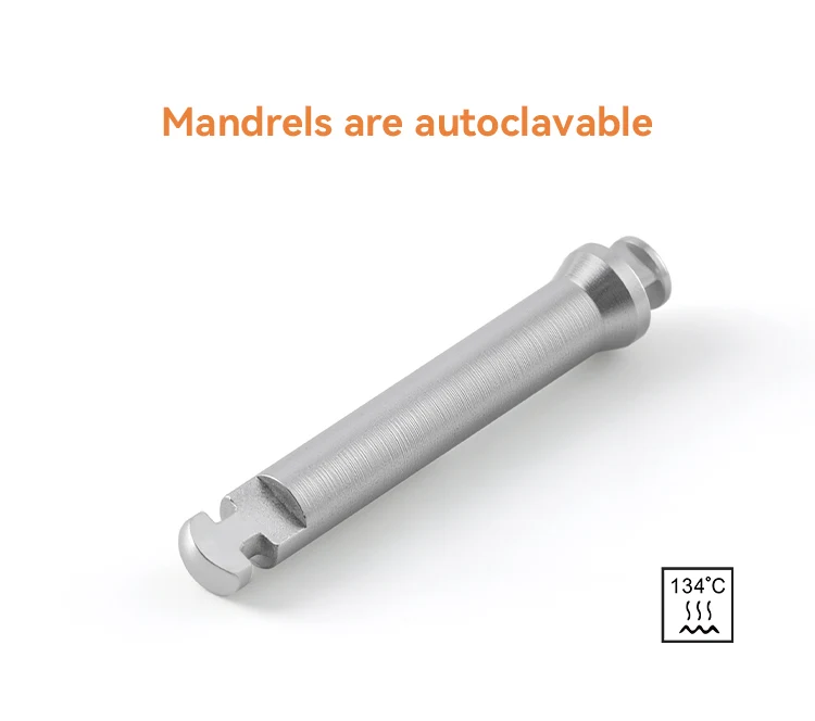 3 Boxen AZDENT Dental-Polierscheiben, transluzent, Durchmesser 12,5 mm, mit Aluminiumoxidpartikeln, 1 Stück Dorn, Zahnmedizin-Werkzeug – Detail 6