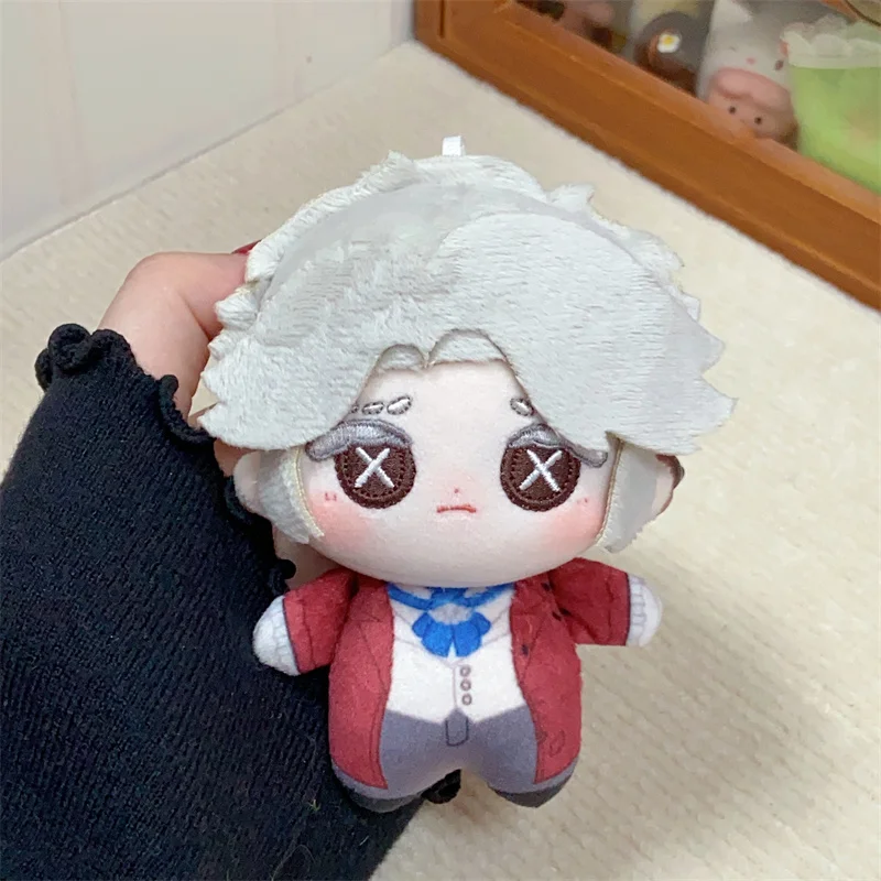 10cm juego Identity V compositor Kawaii Cosplay Mini NuNu cuerpo muñeca de algodón Frederick Anime suave Plushie juguete figuras accesorios regalo para seguidores