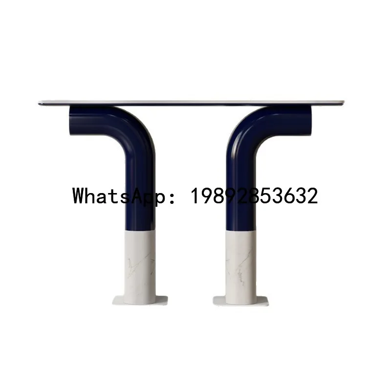 

B-3 Entryway Table for Entryway, Wall-Mounted, Hallway, High-End, Simple Modern Art Entryway Console