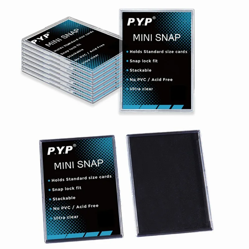 

10Pcs/50PCSPack Card Protector Trading Cards Hard Plastic Sleeves Display Case