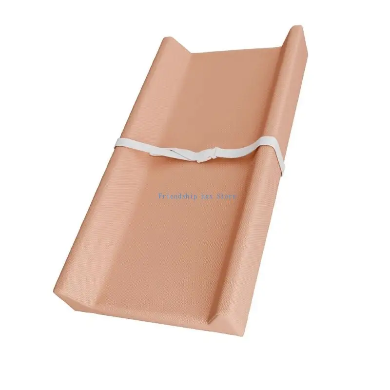 F1CB مقاومة للماء حفاضات مبدل بطانة حماية نونسليب سجادة لتغيير الحفاض للطفل قابلة لإعادة الاستخدام البول عزل وسادة حصيرة #4