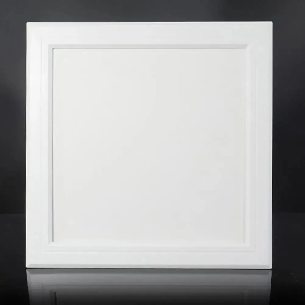 White ABS Hinged Inspection Panel Door with Removable Front Cover for Accessing Concealed Building Service Components