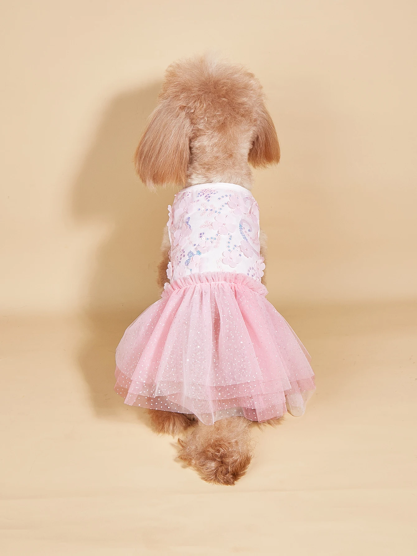 Hund Tutu Kleid für kleine Hunde Kostüm Pailletten Welpe mit Tüll Hund Haustier Kleidung Kleidung für Hunde Katzen täglich tragen